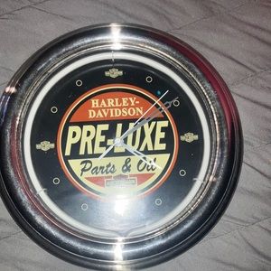 Light up Harley clock